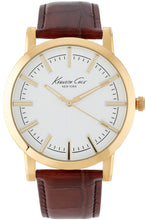 Load image into Gallery viewer, Authentic KENNETH COLE Brown Leather Mens Watch Maverick Sales 1