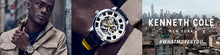 Load image into Gallery viewer, Authentic KENNETH COLE Transparent Stainless Steel Mens Watch Maverick Sales 1