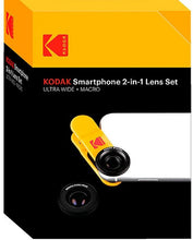 Load image into Gallery viewer, KODAK Smartphone 2-in-1 Lens Set (Extra Wide &amp; Macro)
