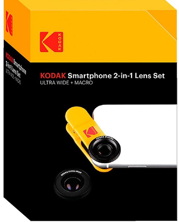 KODAK Smartphone 2-in-1 Lens Set (Extra Wide & Macro)
