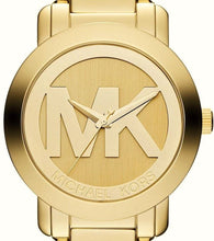 Load image into Gallery viewer, Authentic MICHAEL KORS Runway Logo Ladies Watch Maverick Sales 1