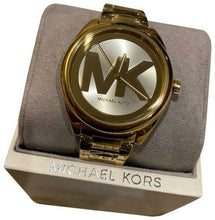 Load image into Gallery viewer, Authentic MICHAEL KORS Runway Logo Ladies Watch Maverick Sales 1