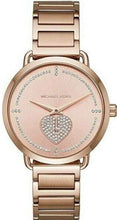 Load image into Gallery viewer, Authentic MICHAEL KORS Portia Heart Rose Gold Ladies Watch Maverick Sales 1
