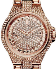 Load image into Gallery viewer, Authentic MICHAEL KORS Camille Rose Gold Crystal Pave Ladies Watch Maverick Sales 1