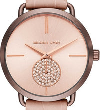 Load image into Gallery viewer, Authentic MICHAEL KORS Portia Rose Gold Ladies Watch Maverick Sales 1