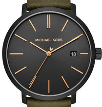 Load image into Gallery viewer, Authentic MICHAEL KORS Blake Leather Mens Watch Maverick Sales 1