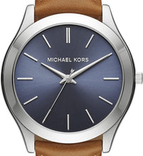 Load image into Gallery viewer, Authentic MICHAEL KORS Runway Leather Mens Watch Maverick Sales 1