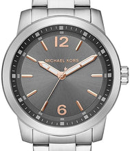 Load image into Gallery viewer, Authentic MICHAEL KORS Vonn Gunmetal Stainless Steel Mens Watch Maverick Sales 1