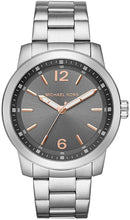 Load image into Gallery viewer, Authentic MICHAEL KORS Vonn Gunmetal Stainless Steel Mens Watch Maverick Sales 1