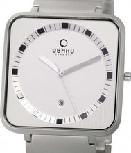 Load image into Gallery viewer, Authentic OBAKU Denmark Harmony Stainless Steel Mens Watch Maverick Sales 1