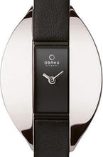 Load image into Gallery viewer, Authentic OBAKU Denmark Black Leather Ladies Watch Maverick Sales 1