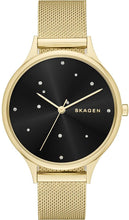 Load image into Gallery viewer, Authentic SKAGEN Denmark Anita Crystal Accented Gold Tone Ladies Watch Maverick Sales 1