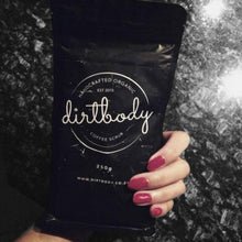Load image into Gallery viewer, DIRTBODY Handcrafted Organic Coffee Scrub - 250g

