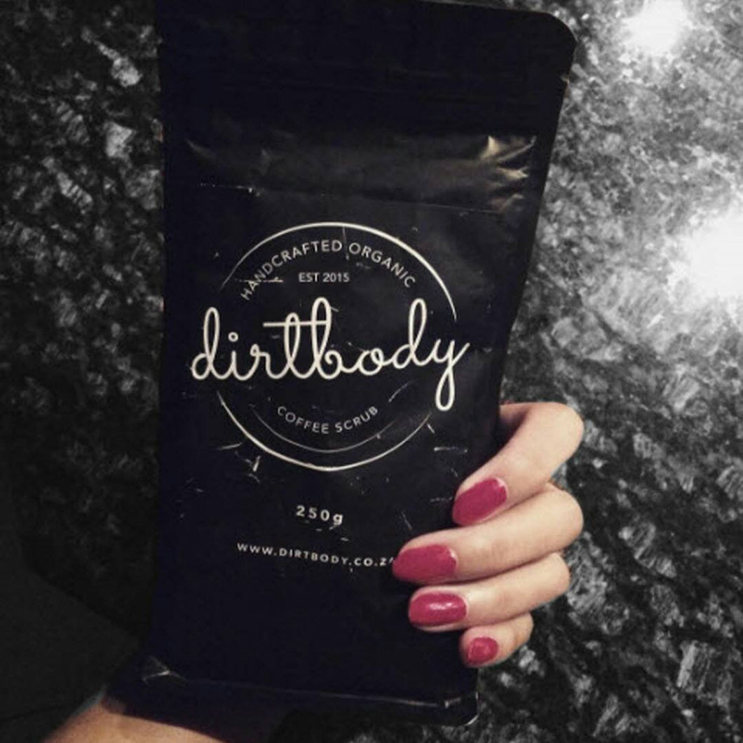 DIRTBODY Handcrafted Organic Coffee Scrub - 250g