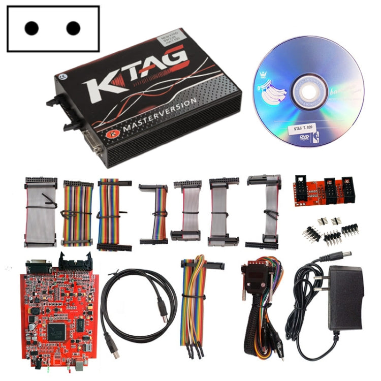 KTAG V7.020 Red PCB Board ECU Programming Tool Unlimited Token, EU