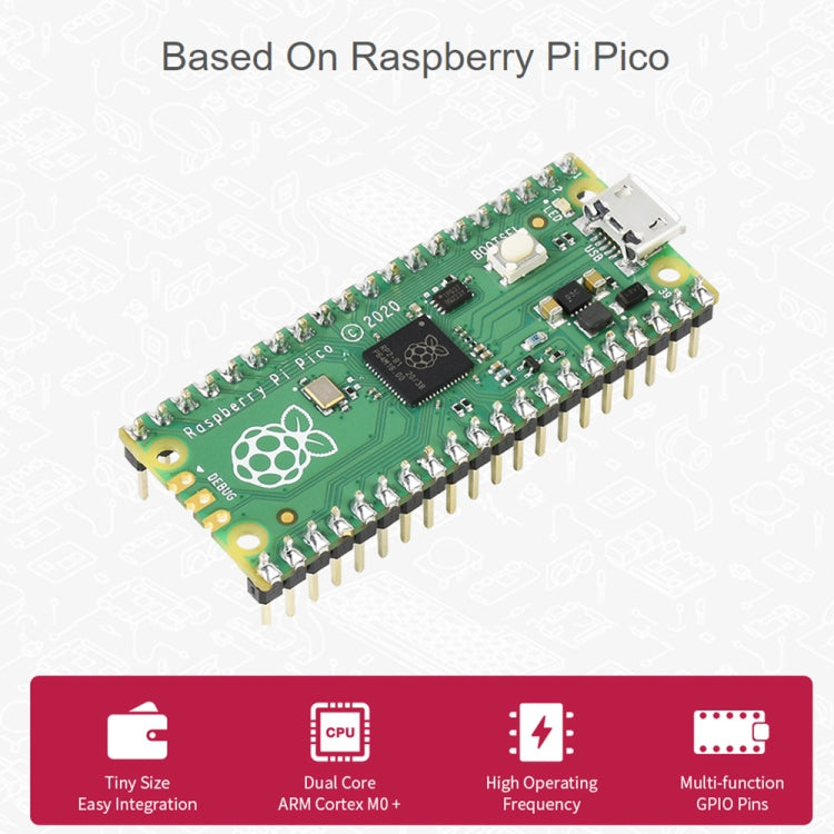 Waveshare PicoGo Mobile Robot, Based on Raspberry Pi Pico, Self Drivin ...