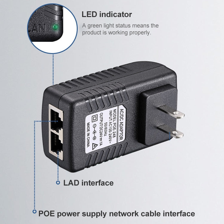 12V 2A Router AP Wireless POE / LAD Power Adapter(US Plug) – Maverick Sales