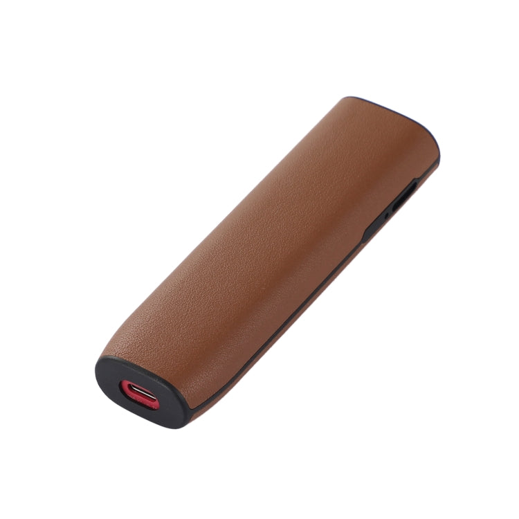 For IQOS ILUMA ONE Leather + TPU Electronic Cigarette Case with Lanyar   Maverick Sales
