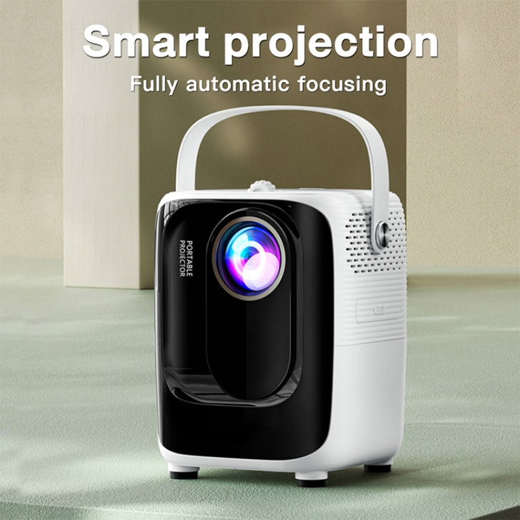 A007 Portable 1280 x 720 HD 113 ANSI Smart LED Projector, Plug:AU Plug ...