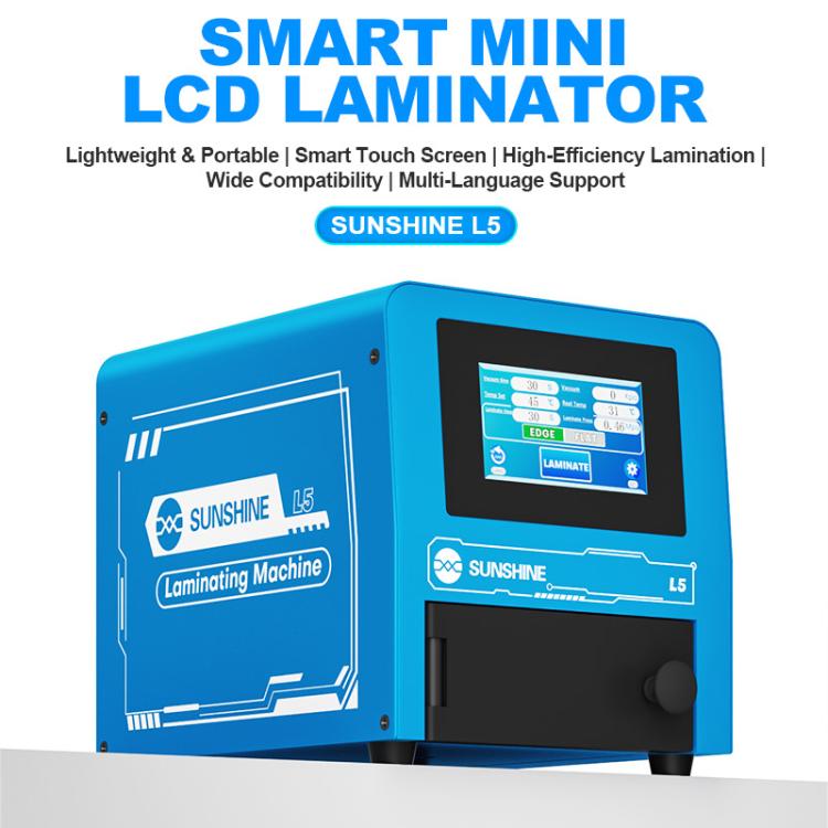 SUNSHINE L5 8 inch Smart Mini LCD Screen Laminator, Plug:EU Plug ...