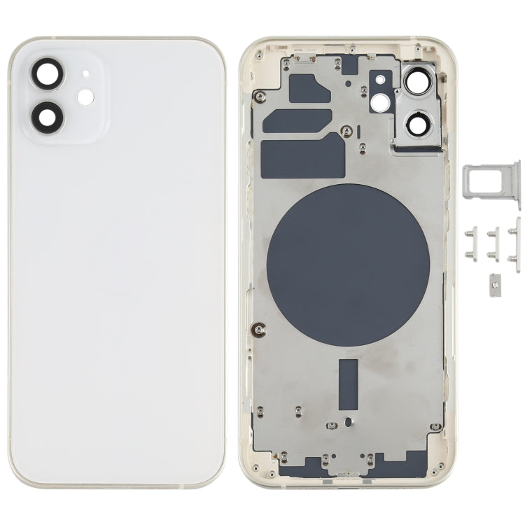 Back Housing Cover with SIM Card Tray & Side Keys & Camera Lens