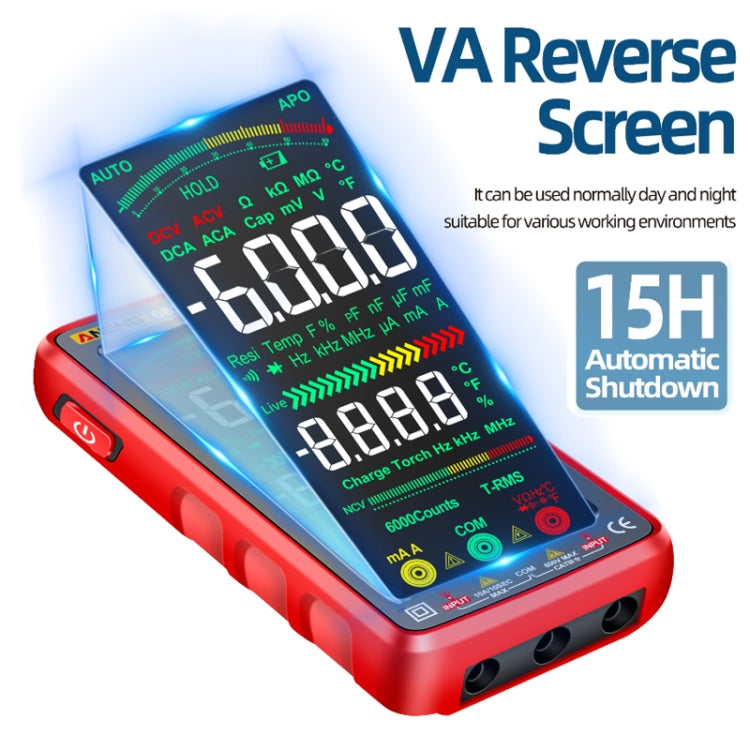 ANENG 682 Smart VA Reverse Display Automatic Range Rechargeable Multim ...