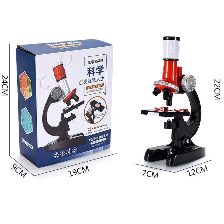 HD 1200 Times Microscope Toys Primary School Biological Science Experi ...