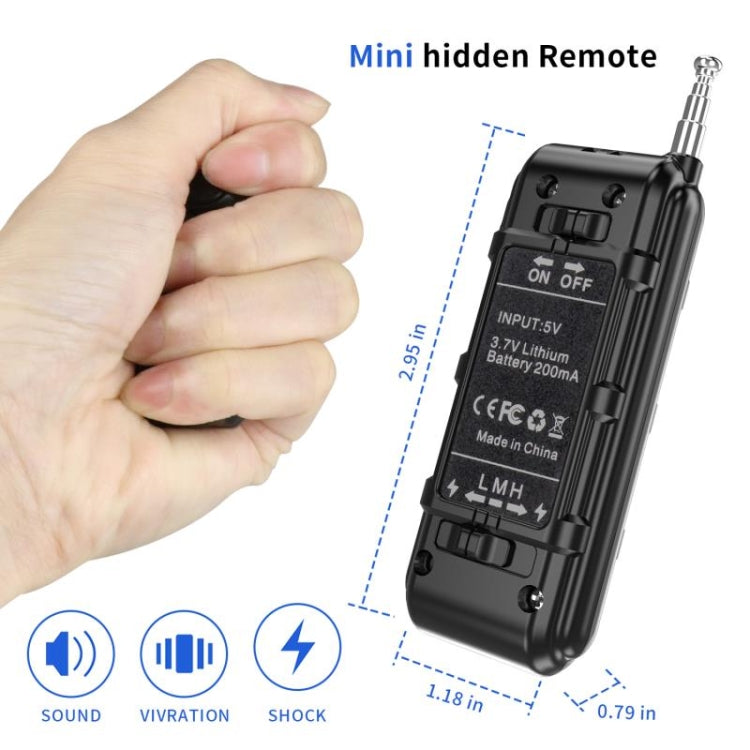 Electronic Dog Trainer Rechargeable Pet Remote Control Bark Stopper, S ...