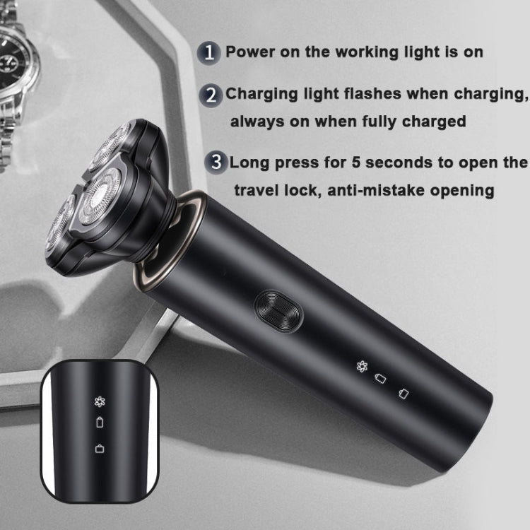 Maverick Razor 3-in-1 Multifunctional Razor Electric Shaver Nose Hair Sideburn Trimme ...
