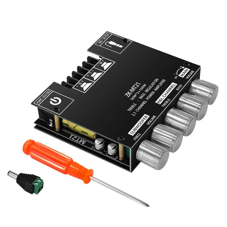 ZK-MT21 50W x 2+100W 2.1 Channel Bluetooth Digital Amplifier