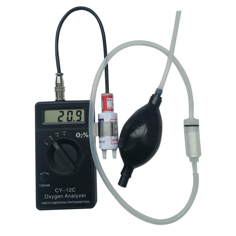 CY-12C Portable Oxygen Analyzer Full Range Oxygen Measurement