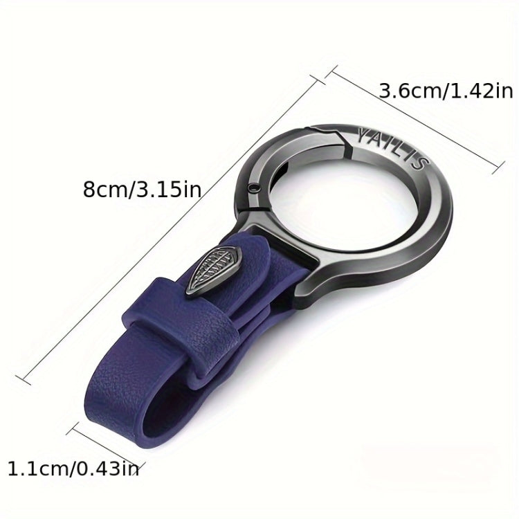 YAILIS Zinc Alloy Car Keychain Multi-functional Belt Hook Key