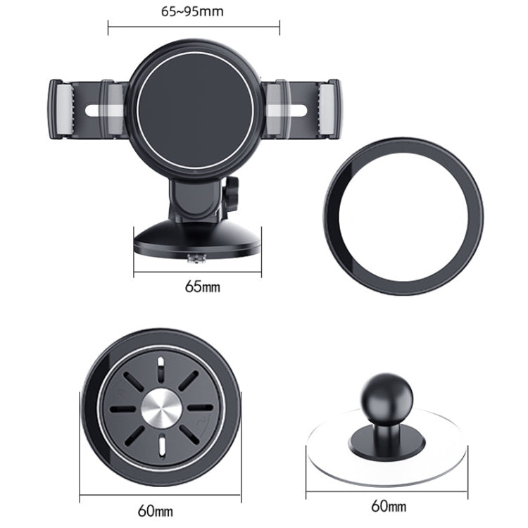 Central Control Instrument Panel Car Navigation Universal Phone Holder ...