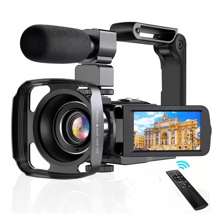 4K Digital Video Camera 3 Inch IPS Touch Screen 56MP 18X Digital