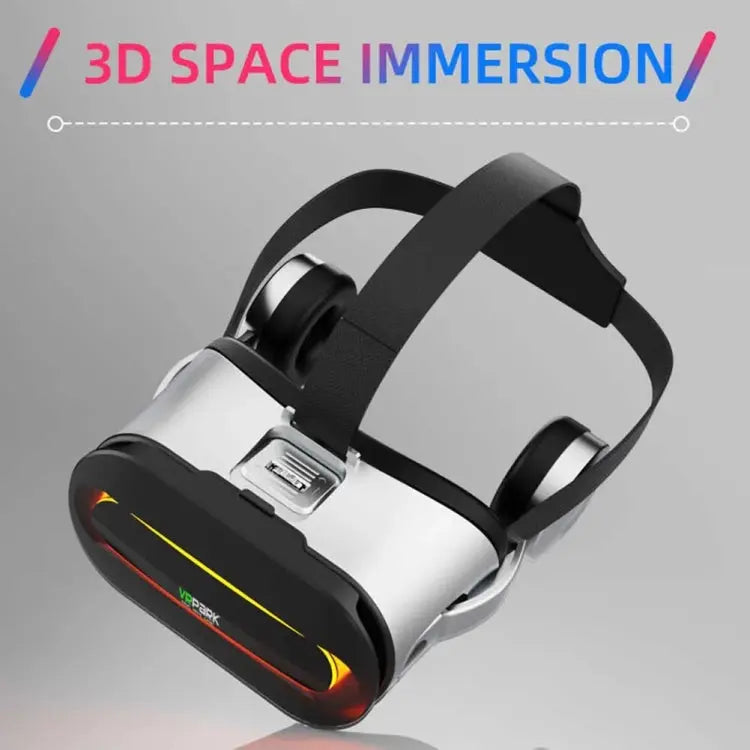 VRPARK J60 Virtual Reality Headset VR Glasses Built-In Headphones