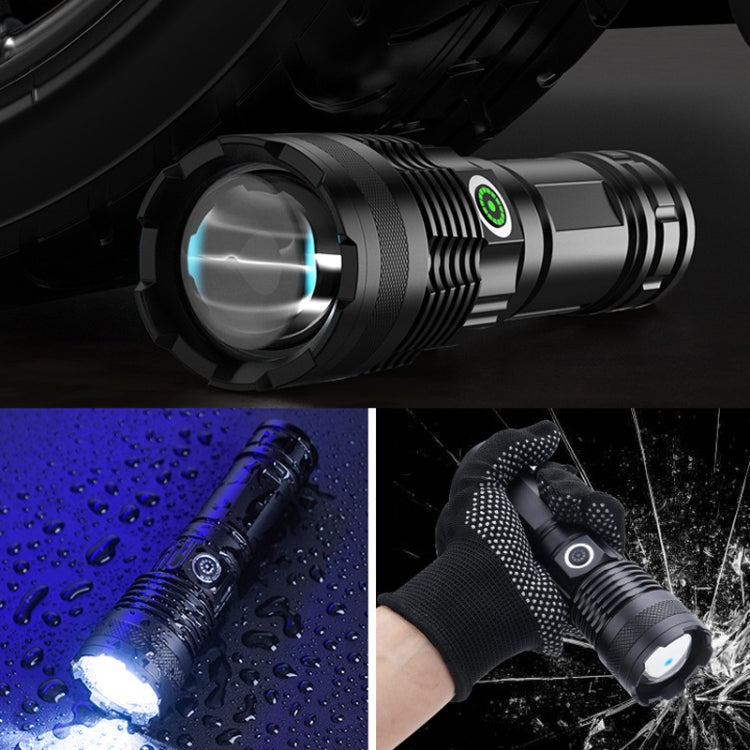 E-SMARTER A56 Outdoor High Brightness Laser Flashlight Telescopic Zoom ...