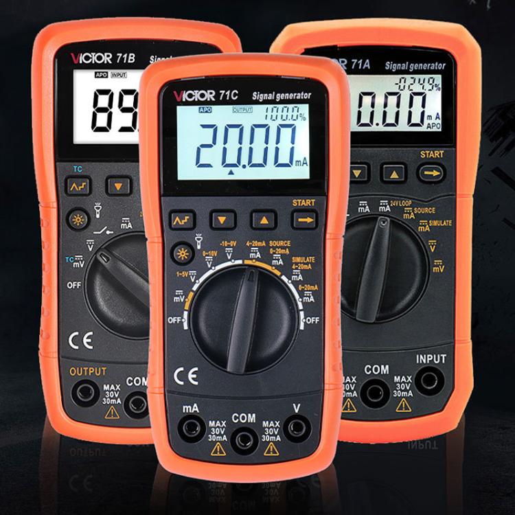 Victor Output Current Voltage Process Signal Source Multimeter, Model ...