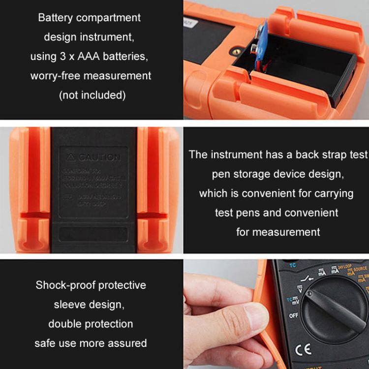 Victor Output Current Voltage Process Signal Source Multimeter, Model ...