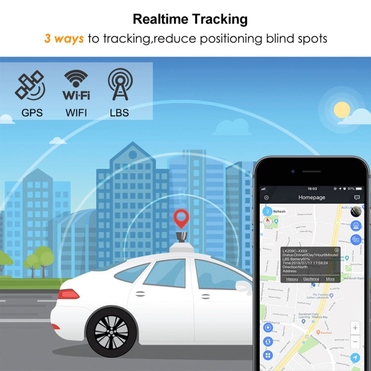 TL209B Car Truck Vehicle Tracking 2G GSM GPRS GPS Tracker Maverick Sales