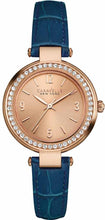 Load image into Gallery viewer, Authentic CARAVELLE by BULOVA Rose Gold Crystal Accented Ladies Watch
