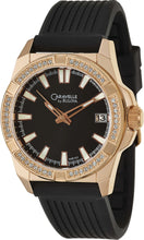 Load image into Gallery viewer, Authentic CARAVELLE by BULOVA Rose Gold Crystal Accented Mens Watch
