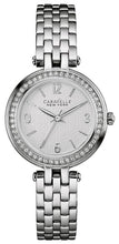 Load image into Gallery viewer, Authentic CARAVELLE by BULOVA Stainless Steel Crystal Accented Ladies Watch
