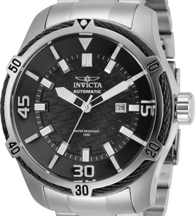 Authentic INVICTA Bolt Stainless Steel Automatic Oversized Mens Watch