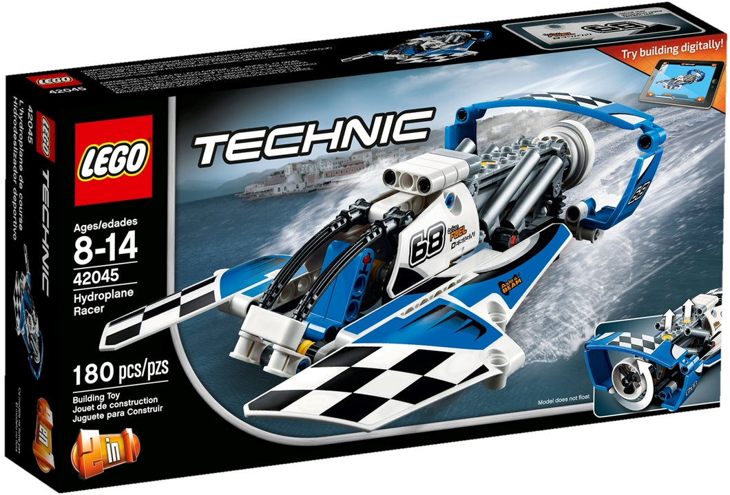 LEGO Hydroplane Racer 42045 Building Kit (180 Pieces)