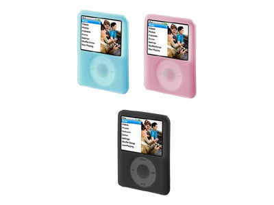 Belkin Silicone Sleeve for IPod Nano (3rd Gen) - pack of 3 colours