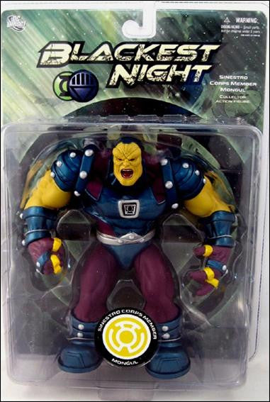 BLACKEST NIGHT Sinestro Corps Member Mongul Deluxe Action Figure