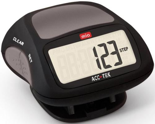 MIO Trace Pedometer With Calorie Counter