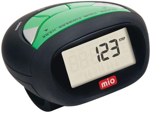 MIO Step 4 Pedometer With Body Fat Measurement