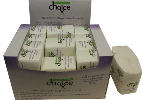 SALON CHOICE Neck Strips (12 x 60 strips)