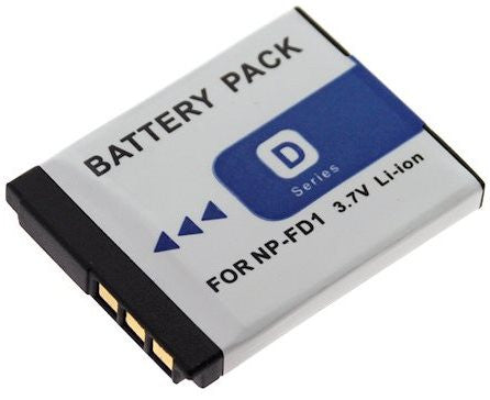GTMax Replacement Rechargeable Battery for Sony NP-FD1